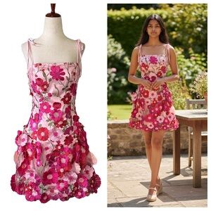 Sugar Thrillz FLORAL DREAMS MINI DRESS